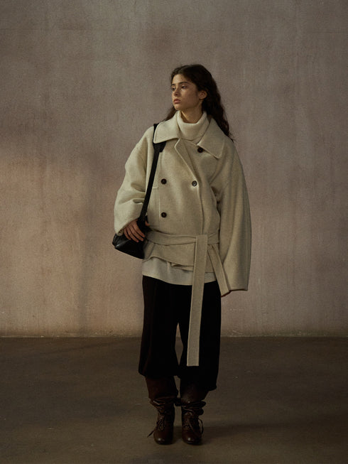 Quarry Double-Faced Wool Coat